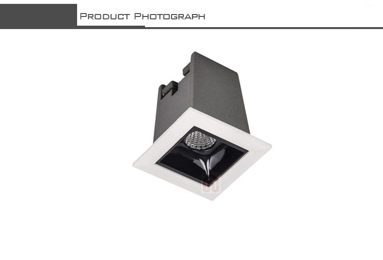 Dimmable LED Downlight Spot Light Indoor Recessed Lighting Linear bar Laser Blade Ceiling Line Lamp 2W/4W/10W/20W/30W