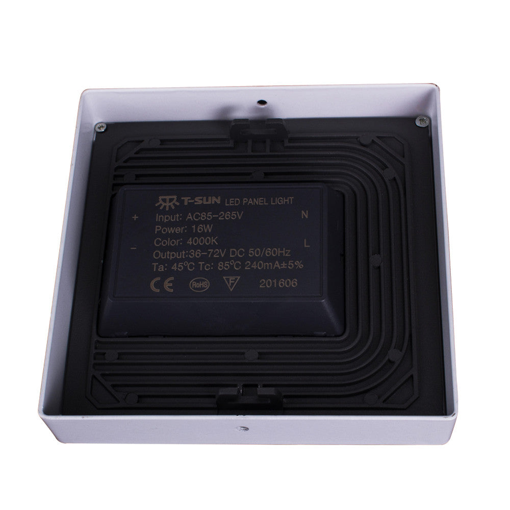 T-SUNRISE Ultra-thin LED Panel Downlight Panel Light Round Square LED Ceiling Recessed Surface Mounted LED lamp 8W/16W/24W/32W