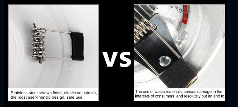 Led Downlight 3W 5W 7W 9W 12W 15W LED Ceiling Round Recessed Lamp 6Pcs 220V 230V LED Spot Light For Bathroom Kitchen