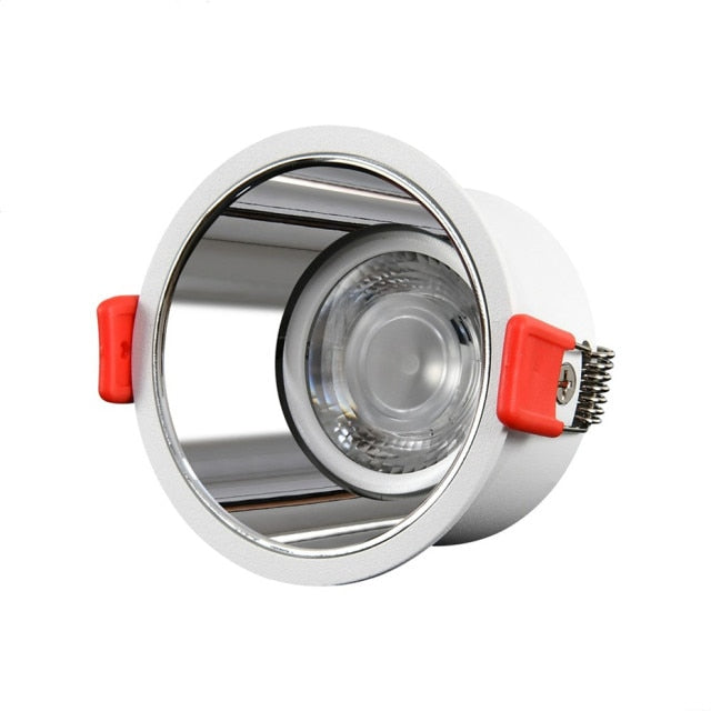 No Glare Led downlight Recessed In Led Ceiling Downlight Spot Led Lamp Dimmable 7W 15W 18W AC110V 220V For Indoor Room Stores
