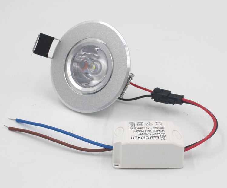 LED Ceiling Lamp Down Lights 3W RGB With Remote Recessed light Bulbs AC220V Downlight Birthday party Colorful lights