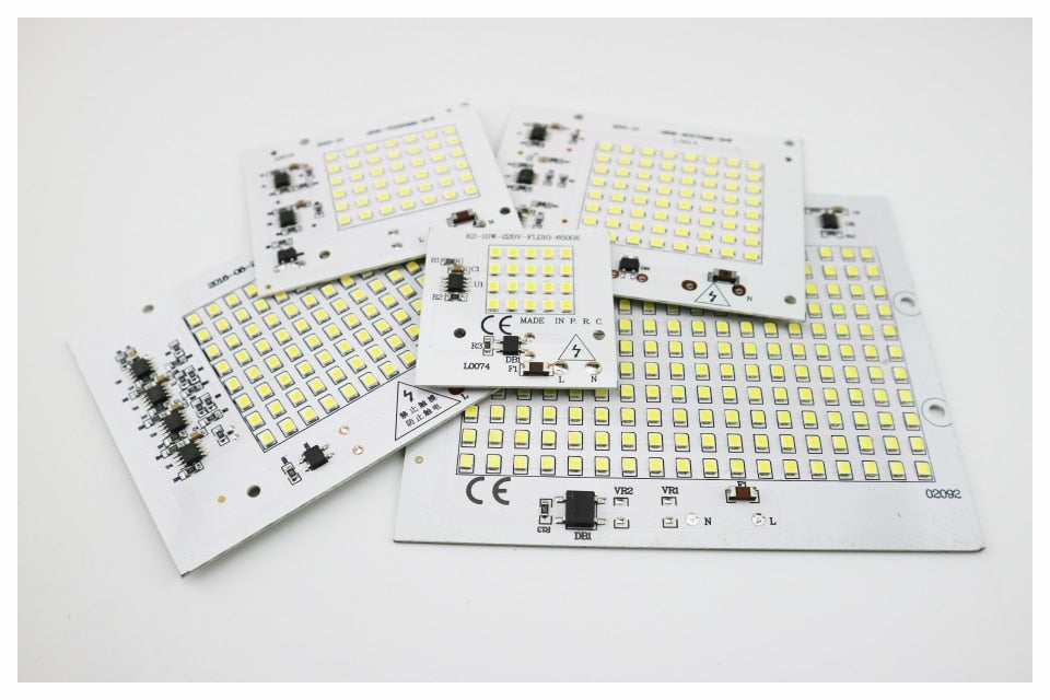 SMD 2835 LED Chip 100W 50W 30W 20W 10W Flood Light Beads AC 220V-240V Led Floodlight Lamp DIY For Outdoor Lighting Spotlight