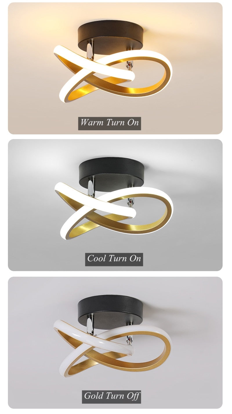 Modern LED Aisle Ceiling Lights Home Lighting Led Surface Mounted for Bedroom Living Room Corridor Light Balcony Lights