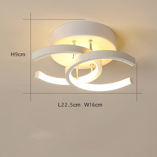 Modern LED Aisle Ceiling Lights Home Lighting Led Surface Mounted for Bedroom Living Room Corridor Light Balcony Lights
