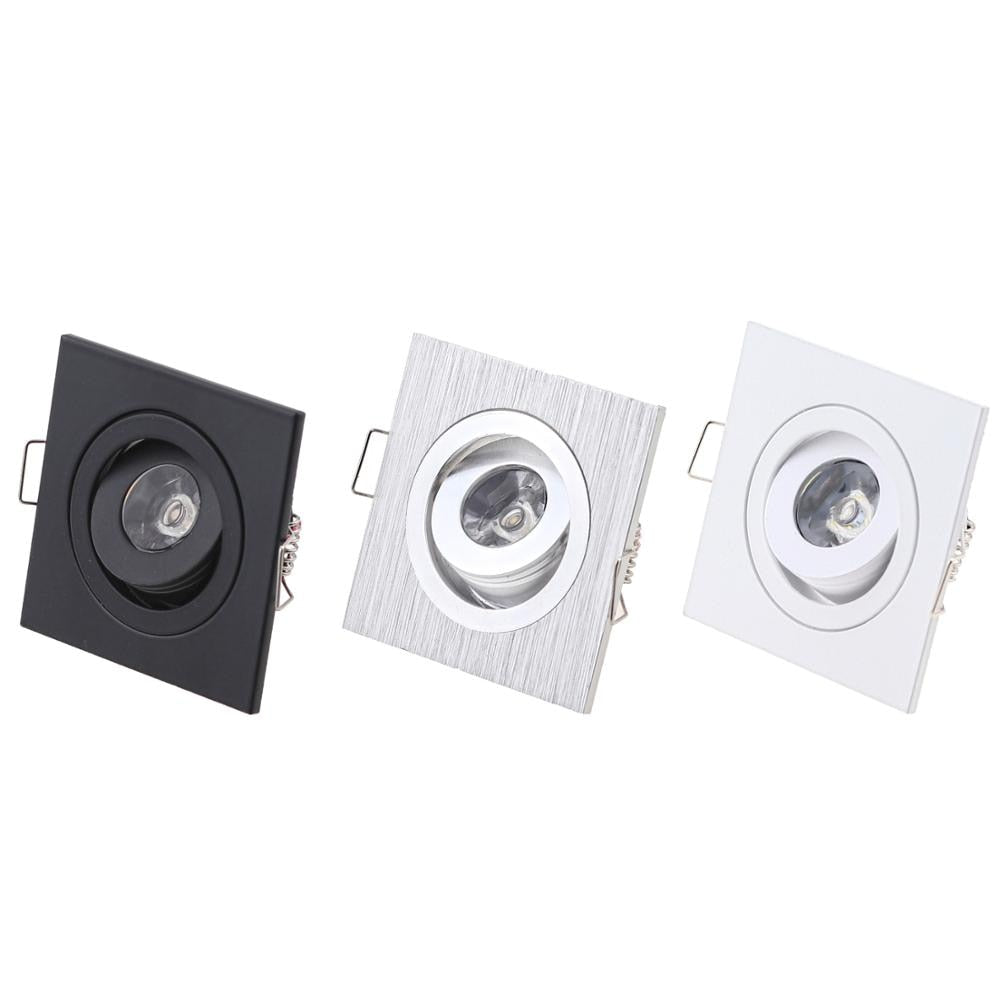 Cabinet Foyer living recessed miniature spot down light small mini COB square dimmable LED downlight 3W