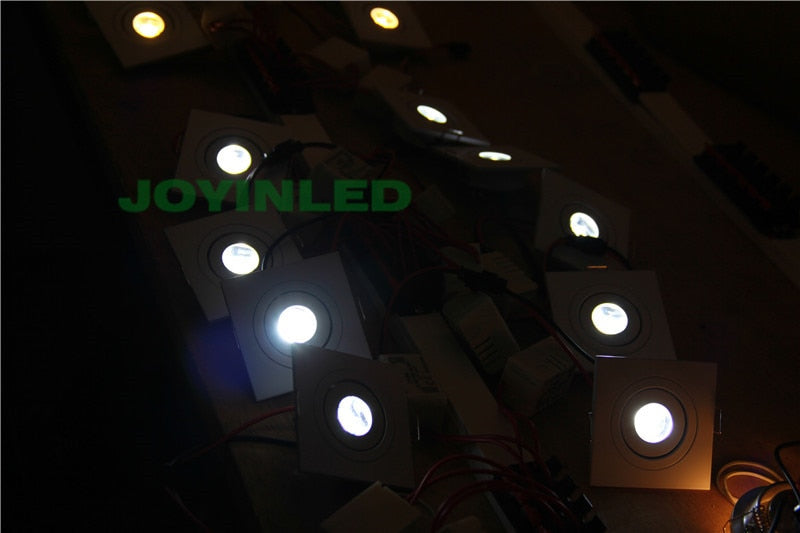 Cabinet Foyer living recessed miniature spot down light small mini COB square dimmable LED downlight 3W