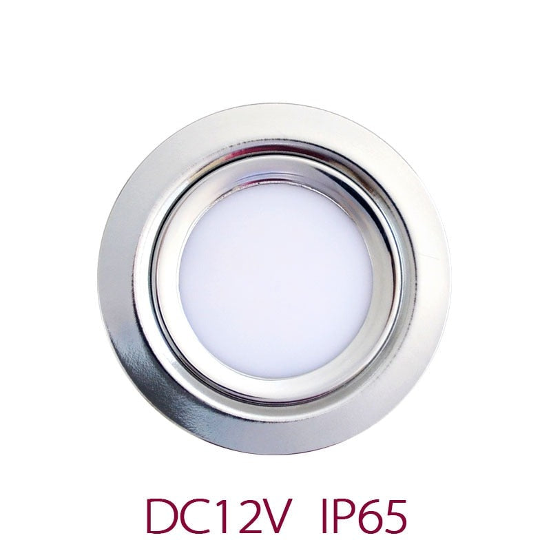 IP65 304 Stainless Steel 3W 5W 7W DC 12V LED Downlight for Home Kitchen Dining Spot Lighting 14mm Slim Mini Lamp