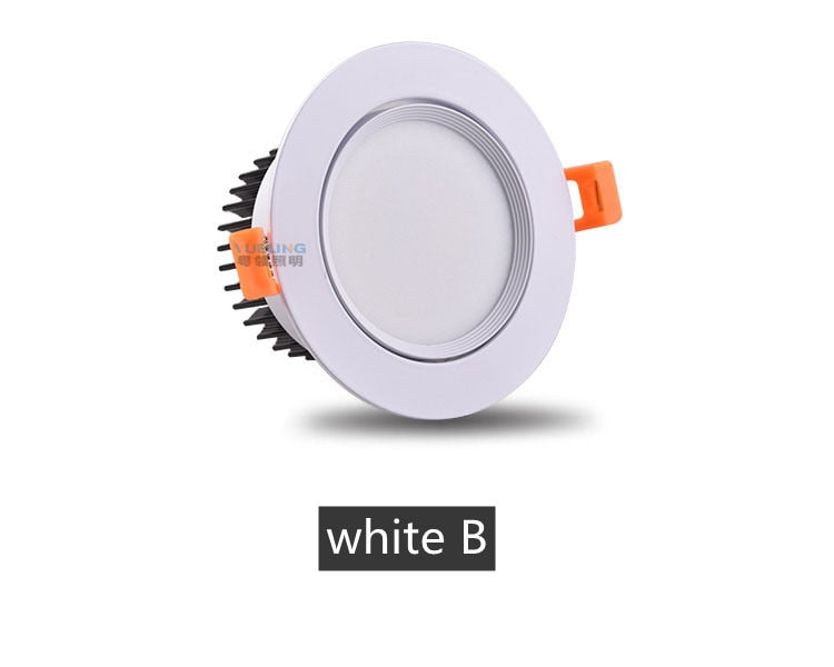Super Brightness AC85-230V LED COB Dimmable Downlights 3W 5W 7W 9W 12W 15W LED Ceiling Lamp Spot Light