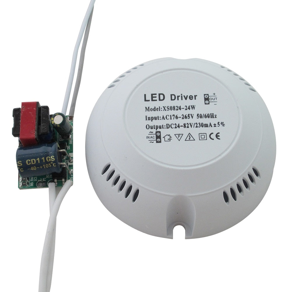 LED Driver Stable Transform Multi Protection Downlights Safe Round Accessories Lamp Power Supply Constant Current Ceiling Light