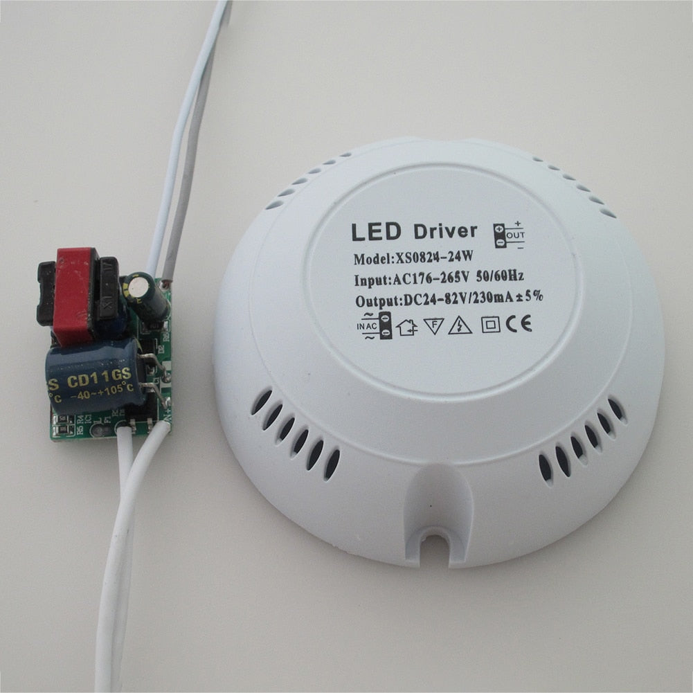 LED Driver Stable Transform Multi Protection Downlights Safe Round Accessories Lamp Power Supply Constant Current Ceiling Light