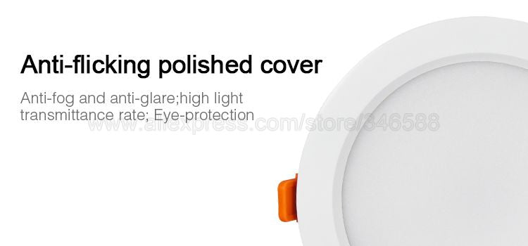 Miboxer 2.4G Smart Downlight AC110V/220V 6W 9W 12W 15W 18W 25W RGBCCT LED Ceiling Lamp Wireless Remote & WiFi APP Voice Control