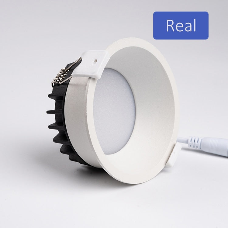 Anti-corrosion Dimmable LED Downlight Anti-Glare led Ceiling Lamp LED Spot Lighting Bedroom Kitchen led Recessed Downlight