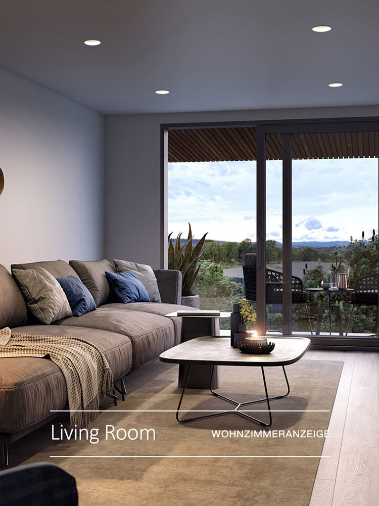 Anti-corrosion Dimmable LED Downlight Anti-Glare led Ceiling Lamp LED Spot Lighting Bedroom Kitchen led Recessed Downlight