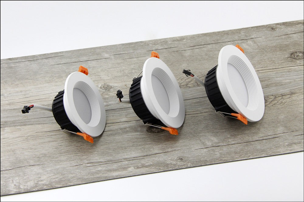 DBF Super Bright 5730 SMD LED Downlight Dimmable 7W 10W 12W Ceiling Lamp with AC 110V 220V LED Transformer for Living room