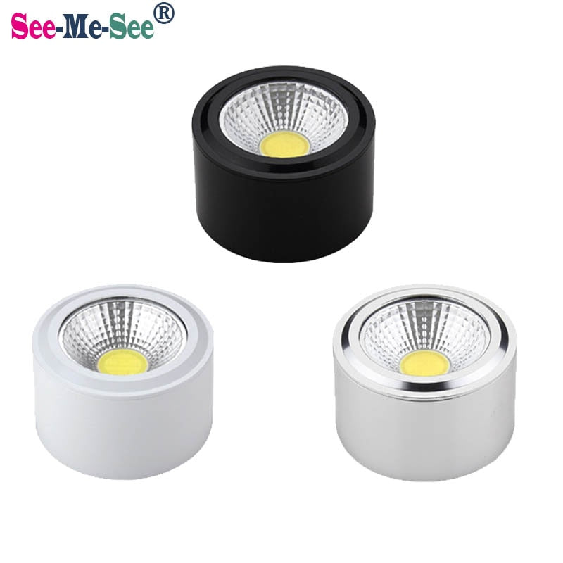 SMDL-28,high power dimmable COB led ceilling light 3W 5W 7W led downlight
