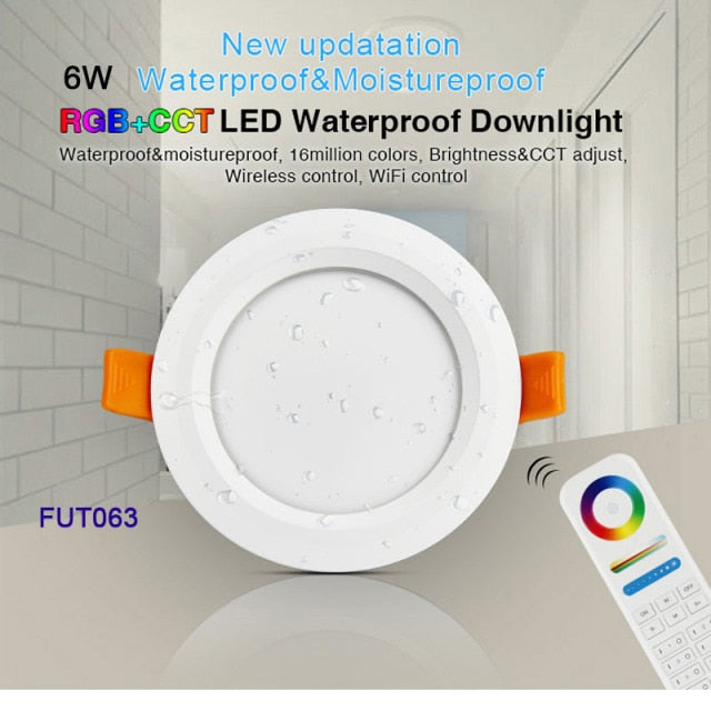 Miboxer 6W/9W/12W/15W/18W RGB+CCT LED Downlight Dimmable LED Ceiling Spotlight AC110V 220V FUT062/FUT063/FUT066/FUT068/FUT069