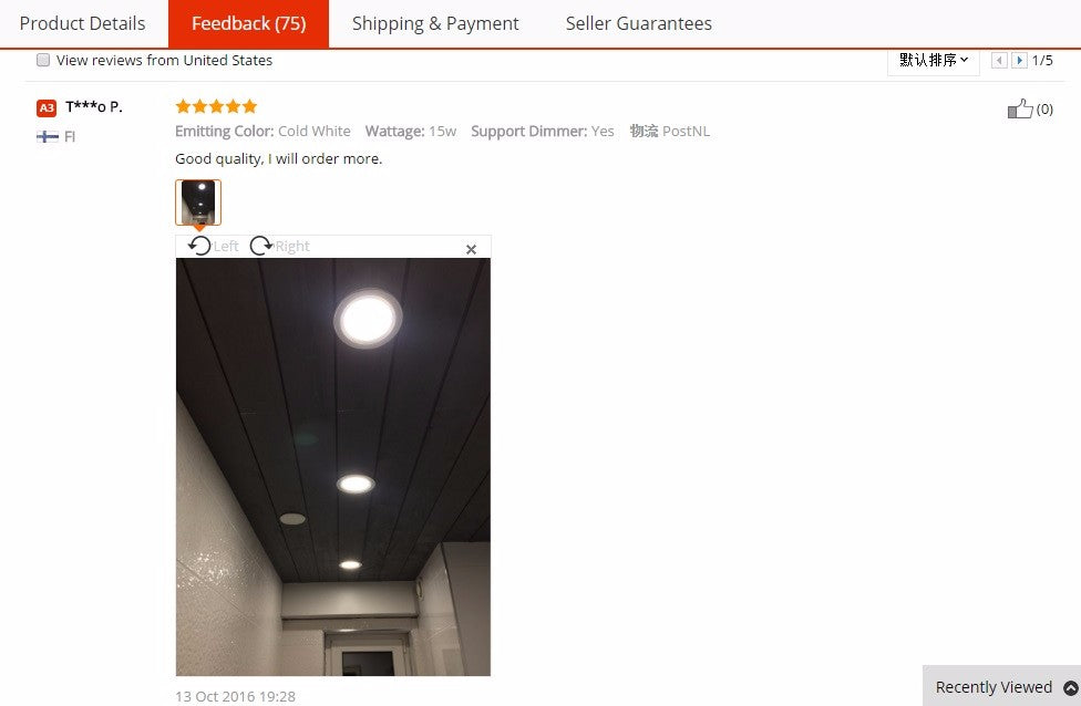 Dimmable Driverless Waterproof LED Ceiling Downlights Light 1pcs 5w 7w 9w 12w 15w 110V 220V LED Downlight Lamp for Home/Outdoor