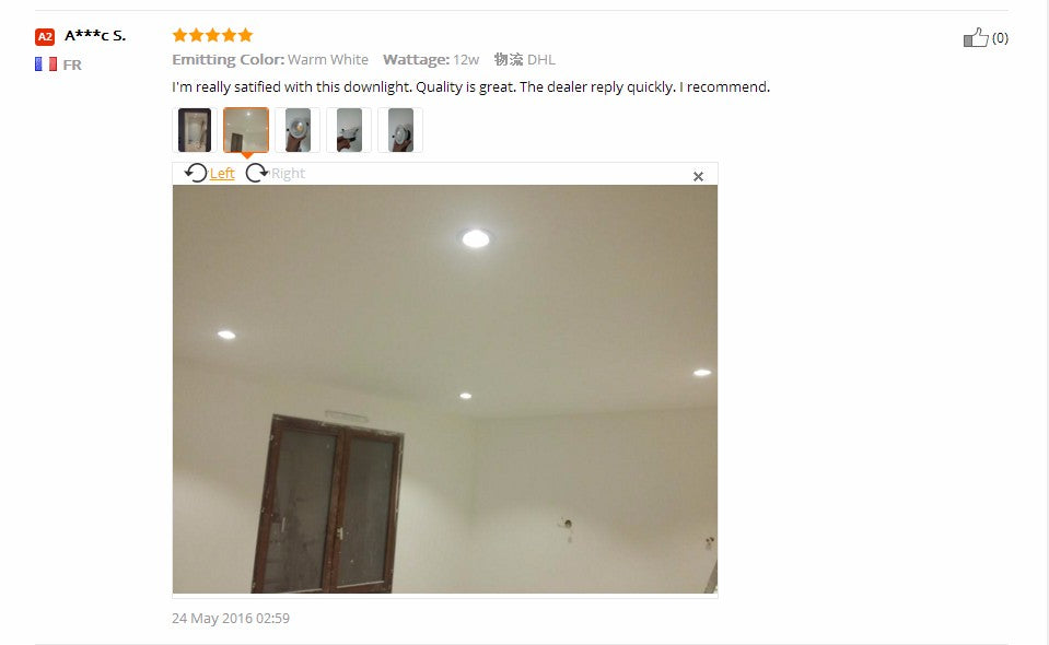 DBF 4 Colors Dimmable Recessed LED COB Downlight 6W 9W 3000K/4000K/6000K Decoration Ceiling Spot Lamp AC 110V 220V for Kitchen