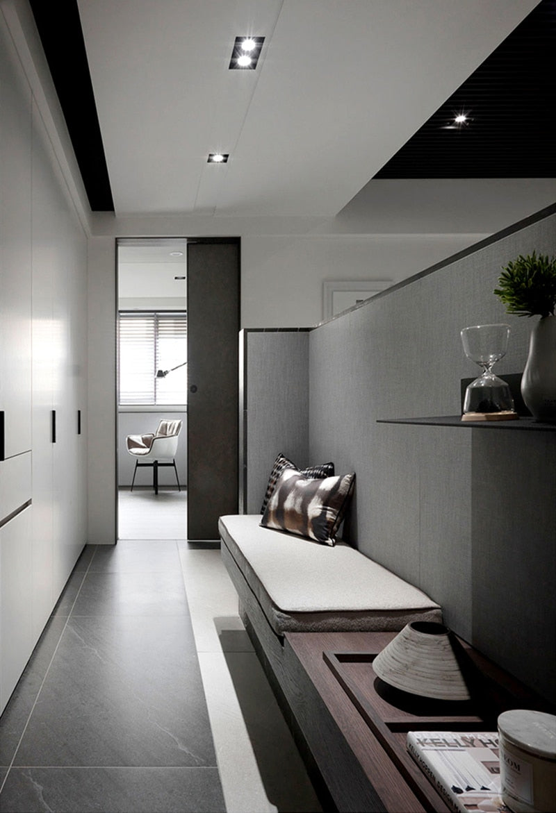 Recessed Square LED Grill Downlight Base Ceiling Mount Adjustable Frame Bracket GU10 MR16 Lamp Holder Spot Light Fitting Fixture