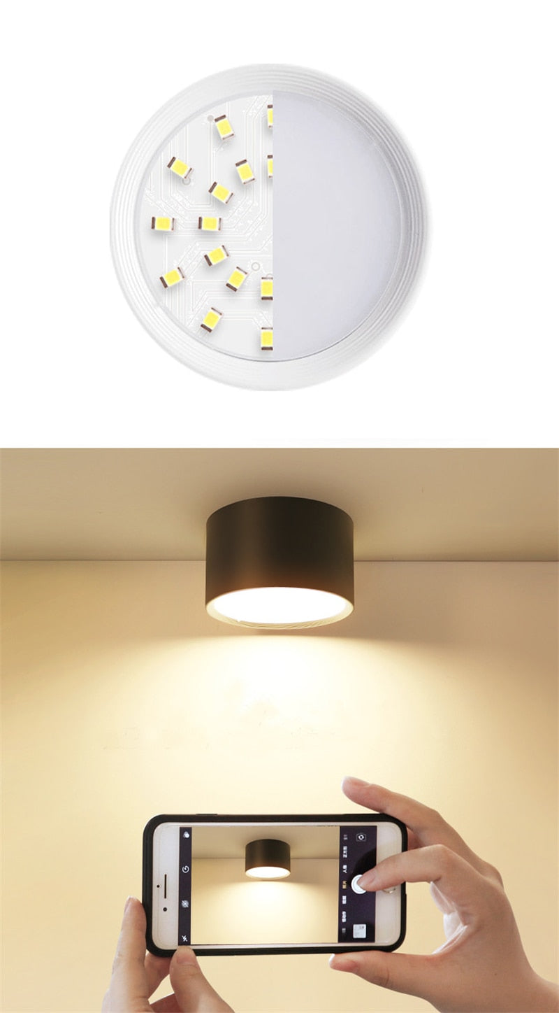 Surface Mounted 5W 7W 9W 12W 15W LED downlight Driverless Ceiling Lamps led spot lights Ceiling Fixtures Lighting Indoor Light