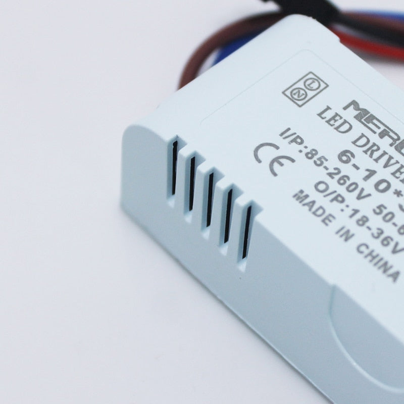 LED Driver AC85-265V 110V 220V 6-10*3W 18W/21W/24W/27W/30W Power Supply Lighting Transformers for LED Strip Downlight Fireproof
