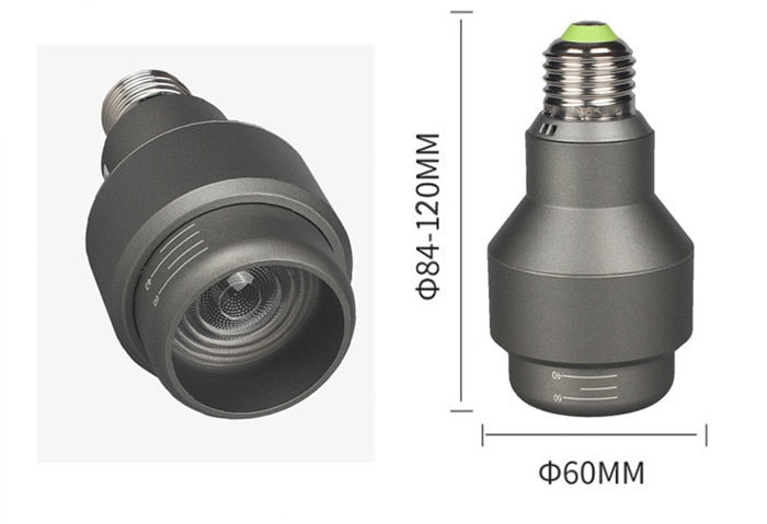 Dimmable E27 par20 LED light Zoom Spotlight Angle adjustment cob ceiling 7w 12w dining/living room bar cafe LED downlight