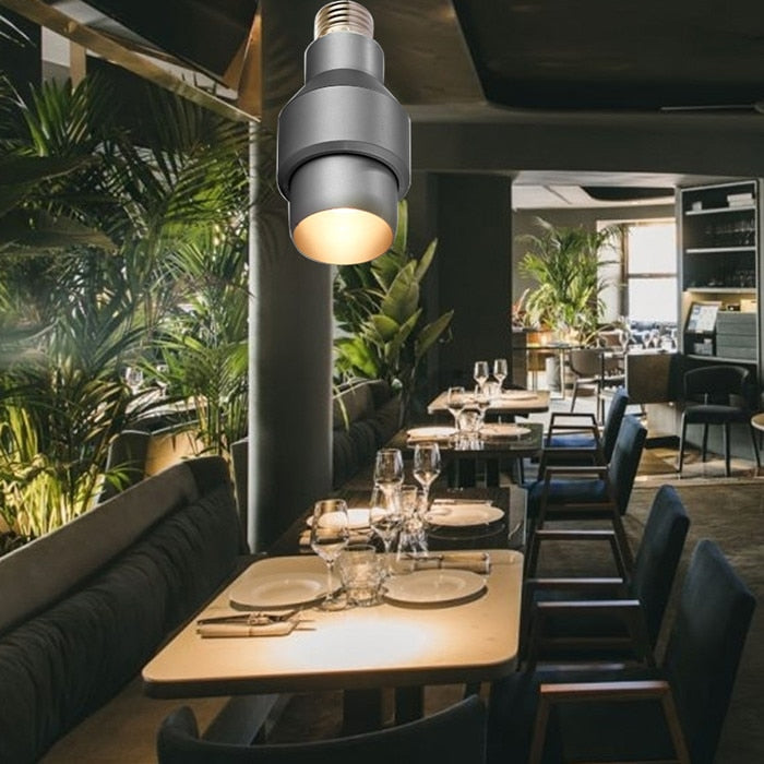 Dimmable E27 par20 LED light Zoom Spotlight Angle adjustment cob ceiling 7w 12w dining/living room bar cafe LED downlight