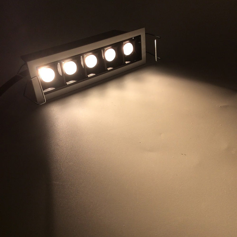 Uniform Illumination 2W 10W 20W 30W Invisible Source CRI90 Dimmable TRIAC 0-10V Recessed Linear Led Downlight Modern Home Lamp