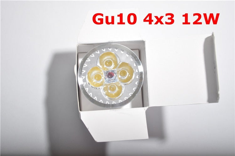 Bright 9W 12W 15W GU10 MR16 LED Bulbs Light 12V 110V 220V Dimmable GU10 Led Spotlights Red Green Blue Yellow White LED downlight