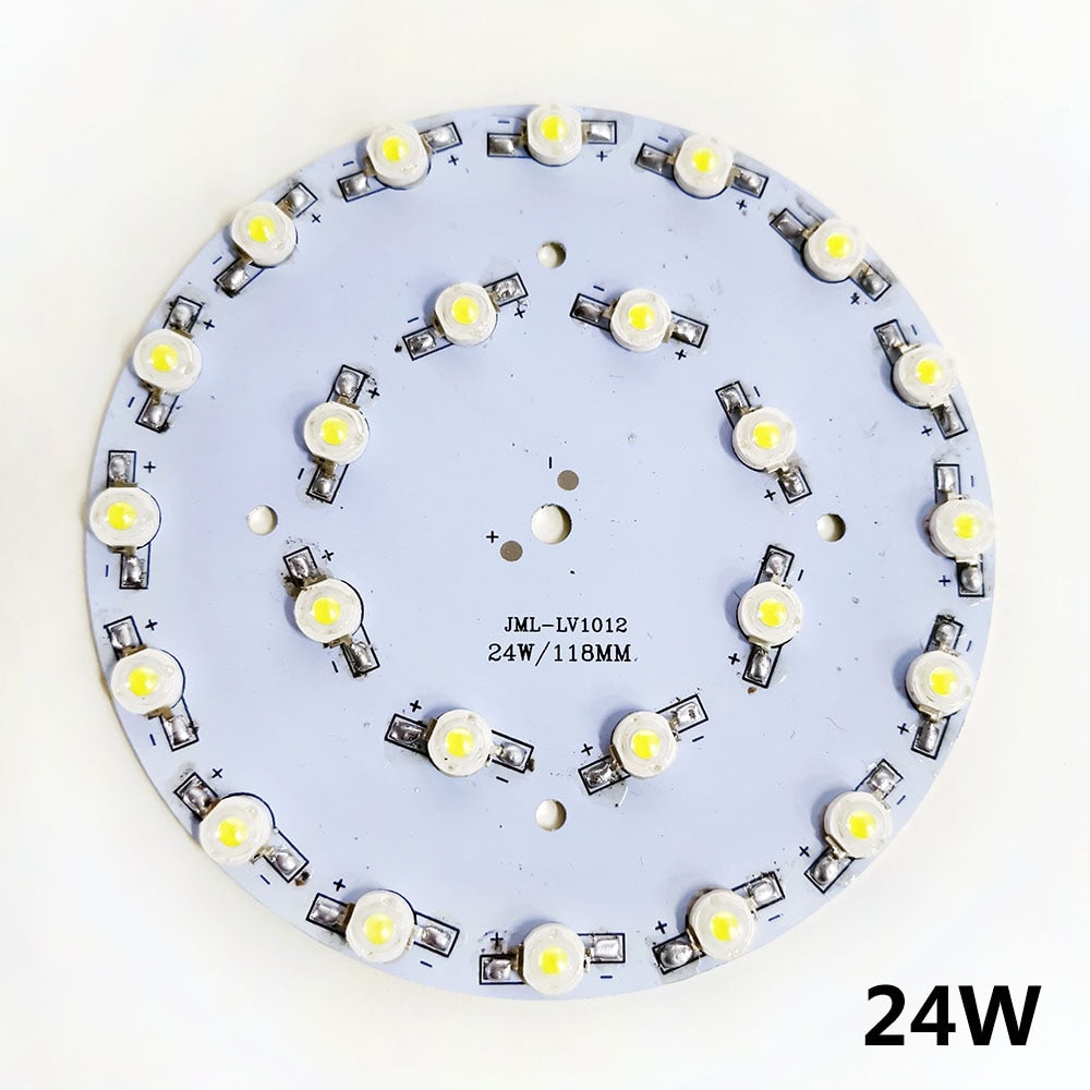 Power LED COB 3W 12W 24W Light Bulb On Board For LED Diode Light Lamp Spotlight Downlight Lamps For home Panel Light Repair PCB