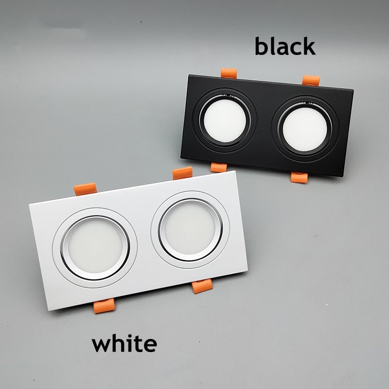 Dimmable square hole LED downlight ceiling light 5w 7w 10w 20w 110v/220v ceiling anti-fog light household lighting