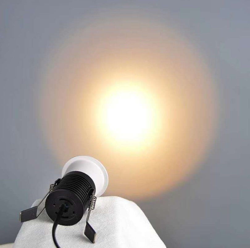 Dimmable LED COB Spotlight Ceiling lamp AC85-265V 5W 7W 9W 12W 15W Aluminum recessed downlights round Led Spot Light