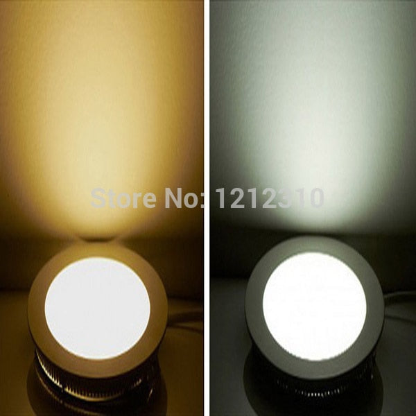 Ultra thin led down light lamp 3w 4w 6w 9w 12w 15w 25w led ceiling recessed grid downlight slim round panel light LED Spotlight