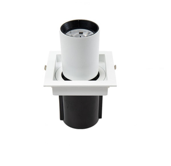 Oloey Angle Adjust Stretchable LED COB Recessed Downlight 12W 15W 18W 24W LED Ceiling Spot Light Kitchen Living room Indoor