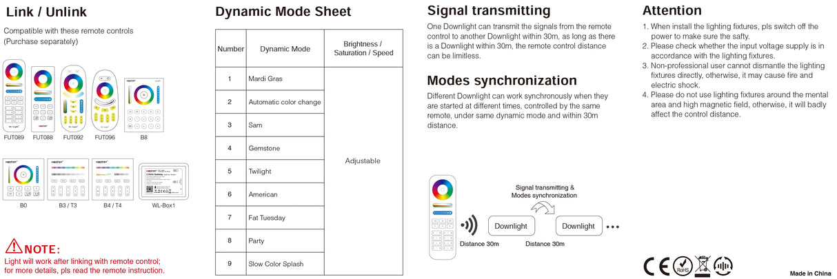 6W 12W 18W RGB+CCT LED Downlight FUT070 FUT071 FUT072 Smart Phone APP Remote Voice Control Anti-glare 16 Millions Colors