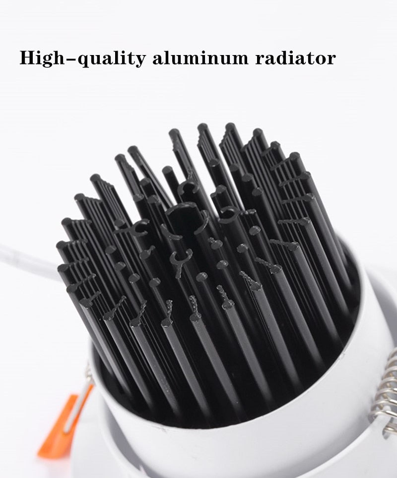 Surface Mounted COB LED Downlights Foldable 360° Rotatable LED Ceiling Spot lights 10W 15W 20W LED Lamps Background Lighting