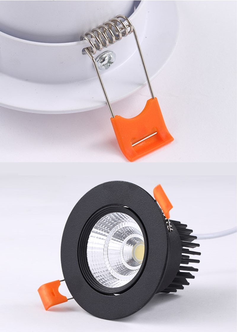 Surface Mounted COB LED Downlights Foldable 360° Rotatable LED Ceiling Spot lights 10W 15W 20W LED Lamps Background Lighting