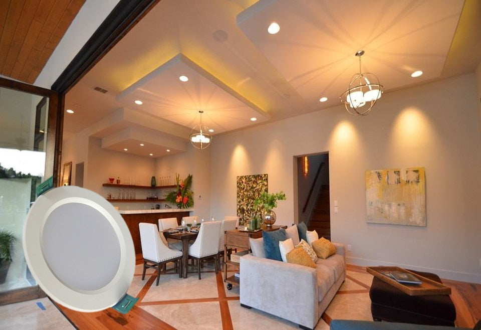 DC 12V Led Downlight 18W 15W 12W 9W 5W LED Ceiling Lamp Cold White Round LED Panel Light LED Spot light Indoor Lighting