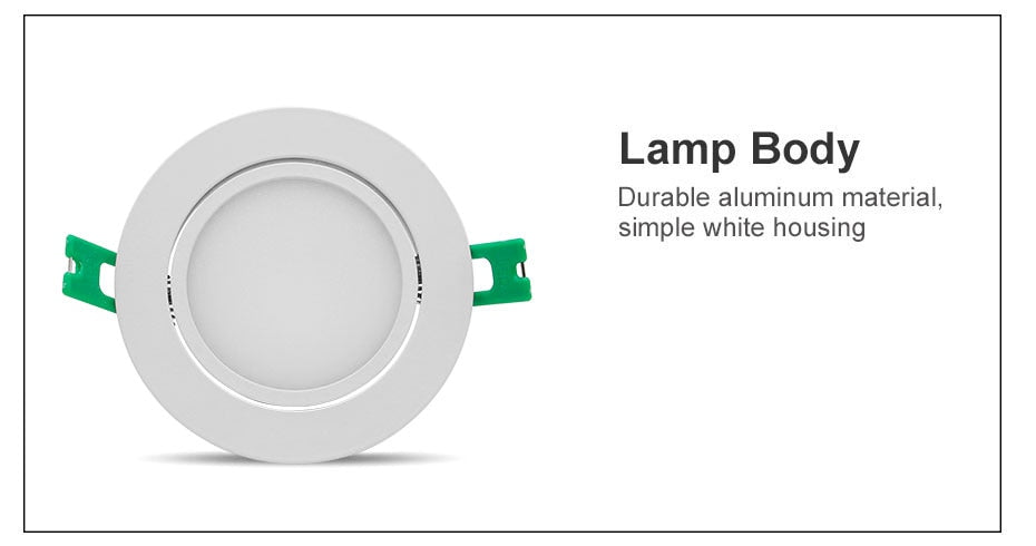 DBF Angle Adjustable Ceiling Recessed Downlight Dimmable 5W 7W 10W 12W Frosted Lens Soft Light LED Spot Lights Home Kitchen