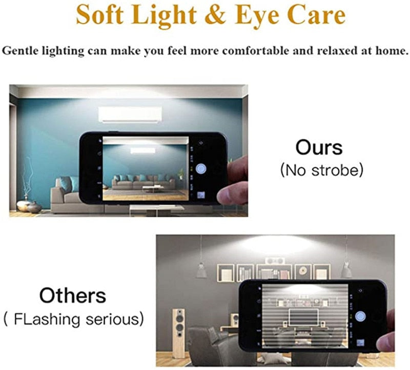 PIR Motion Sensor Ceiling Lights Modern Surface Mounted Led Panel Ceiling Lamp for Living Room Lighting Fixture