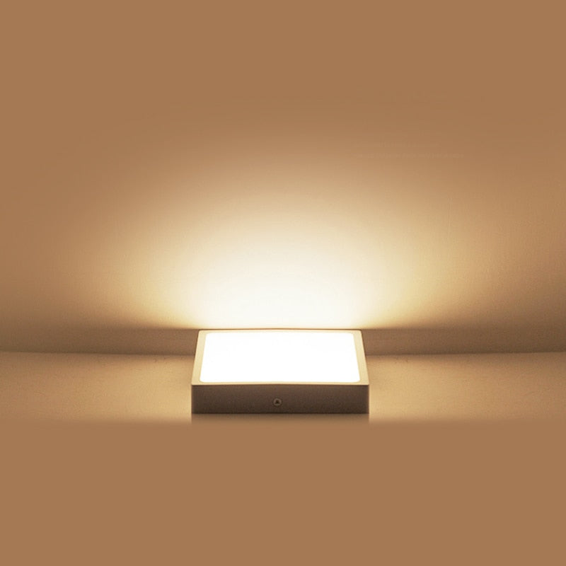 DONWEI 6W 9w 12W 18W Round Square LED Surface Mounted Panel Light Downlight Lighting Led Ceiling Down Lamp AC110V 220V Driver