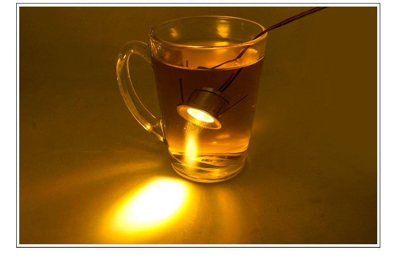 Built-in mini LED spotlight IP65 waterproof 12V DC small downlight for indoor kitchen, bedroom, living room, bathroom ceiling