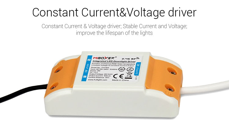 MiBoxer Downlight Spotlight Dimmable LED RGB+CCT 6W/9W/12W/15W/18W/25W