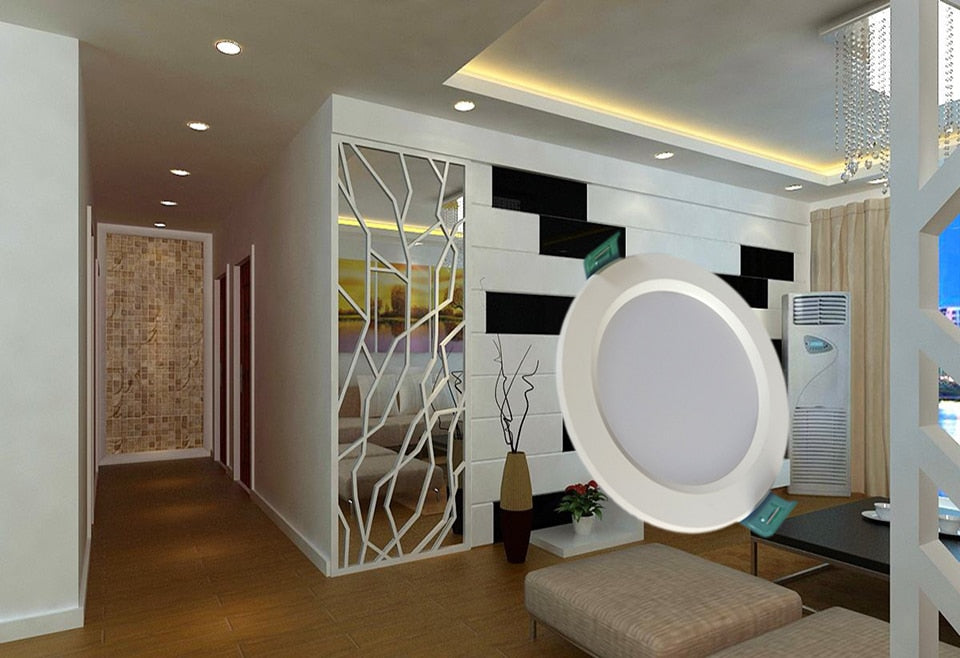 Led Downlight Recessed Round Lamp 18w 15w 12w 9w Round Led Panel Light 12v 24v 36v 48v Led Lights For Home Bedroom Spot Light