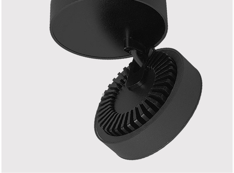 Dimmable Rotating LED Downlight 10W 12W 15W 18W COB Surface Mounted Ceiling Spot Light AC110-220V LED Ceiling Lamp Indoor Lighting