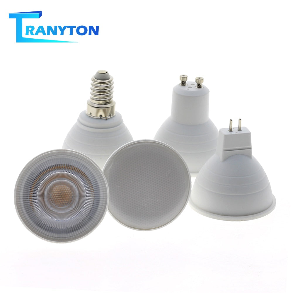 E27 E14 MR16 GU10 LED Bulb 220V COB High Brightness LED Spotlight Bulbs Condenser Lamp for Downlight Energy Saving Home Lighting
