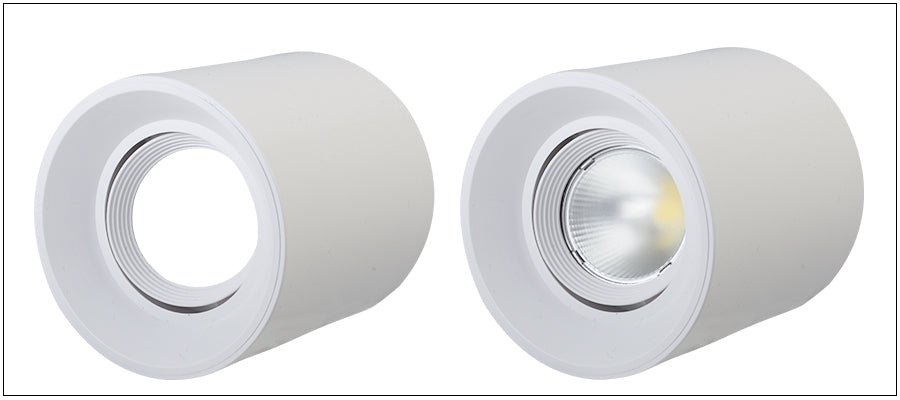 LEDIARY New MR16 GU10 Downlight Frame White Frosted Plastic Recessed Ceiling Downlight Fitting 75mm Cut Hole Anti-glare Design