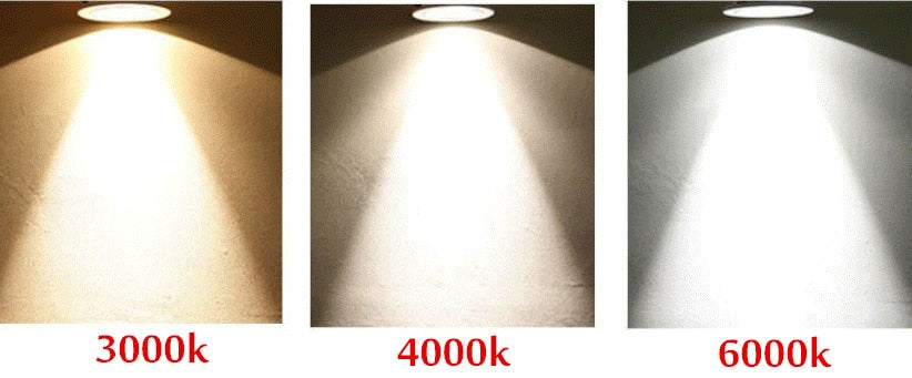 Dimmable Anti Glare COB LED Downlights 5W/7W/10W LED Ceiling Spot Lights Warm Cold White Background LED Lamps Indoor Lighting