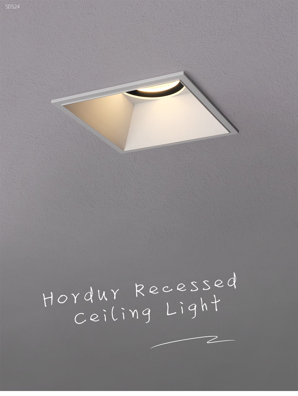 Aisilan LED square embedded spotlights home villas Narrow Border lamp downlights ceiling openings ceiling lights CRI 93