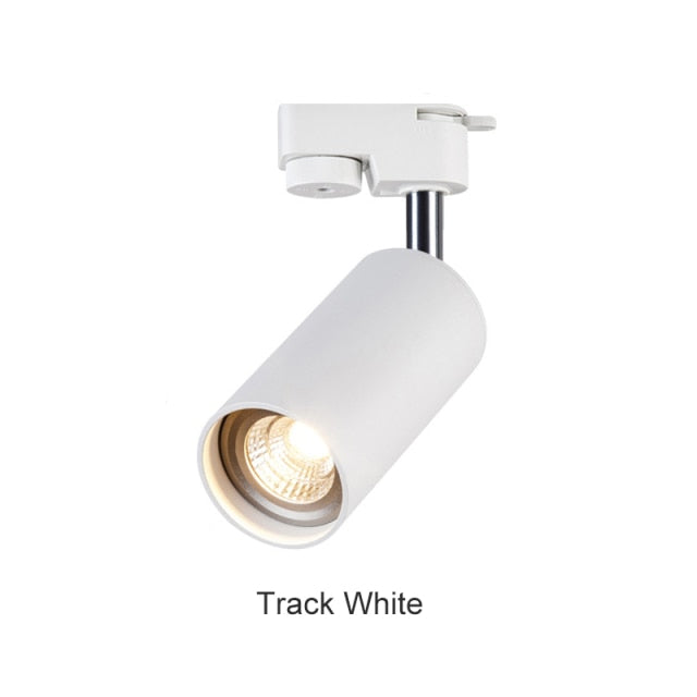 Surface Mounted 360° Rotatable LED Ceiling Track Downlight 5W 7W 9W 12W 15W GU10 Bulb Replaceable Spot Light